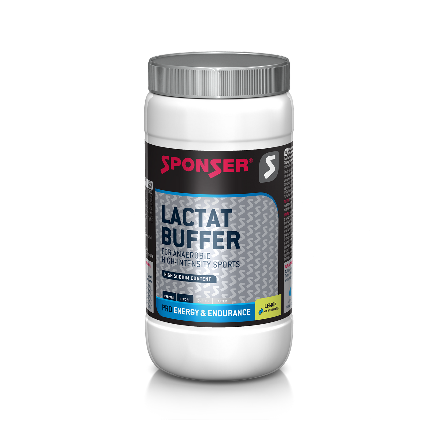 Sponser Lactat Buffer limão 800g