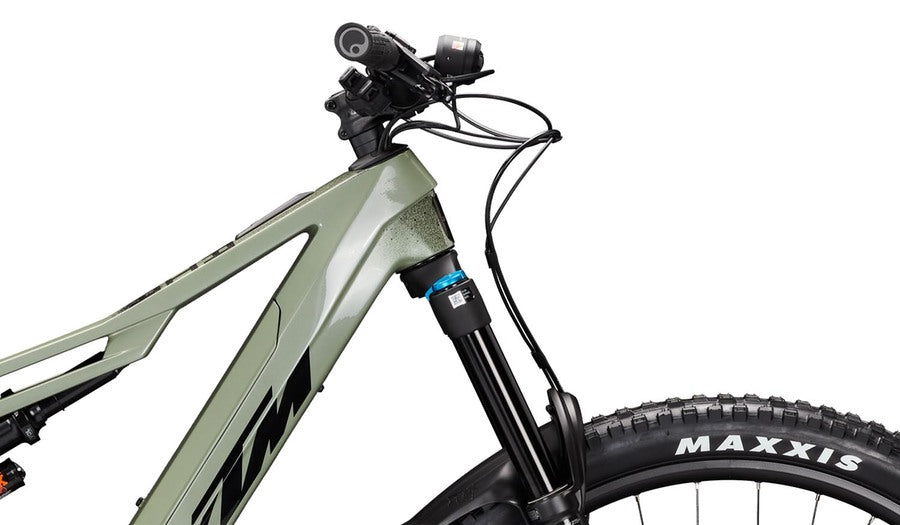 25 Bicicleta KTM Macina Kapoho Master ABS verde L