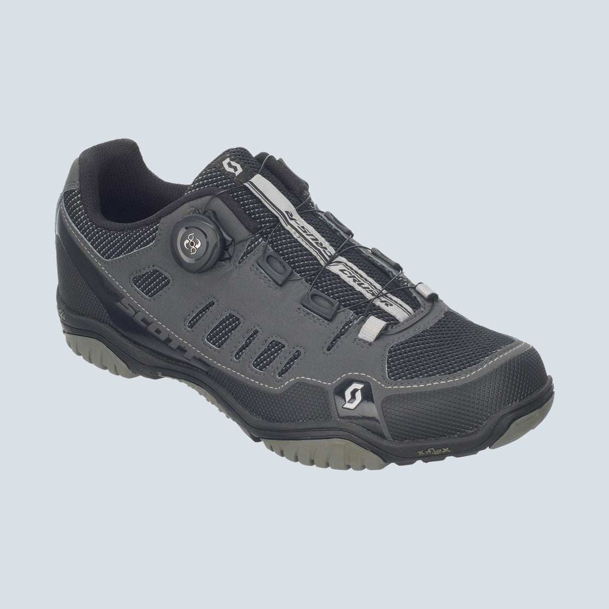 Scott Sport Crus-R Boa Mujer Gris/Negro Zapatillas 40