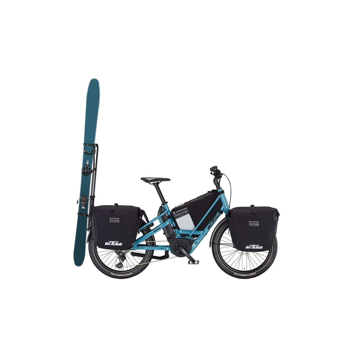 26 Bicicleta KTM Macina Multi Uni Cargo 20 azul