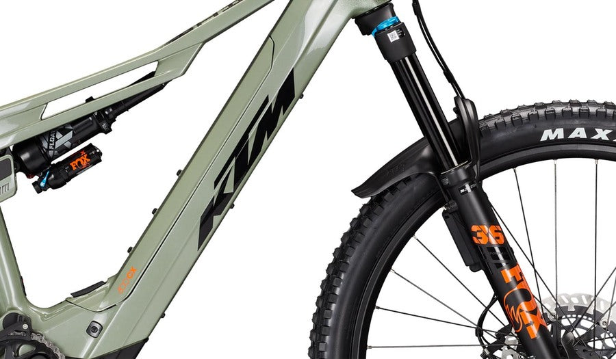 25 Bicicleta KTM Macina Kapoho Master ABS verde L