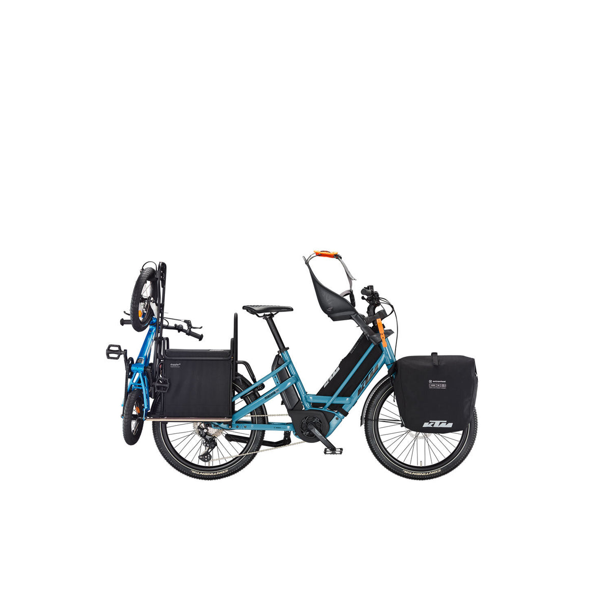 26 Bicicleta KTM Macina Multi Uni Cargo 20 azul
