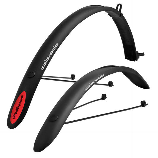 Guardabarros Polisport Colorado 28" - 45mm par negro