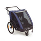 Polisport remolcado por bicicleta y carro de transporte