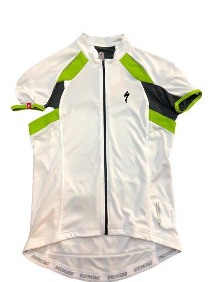 Maillot Specialized blanco/verde