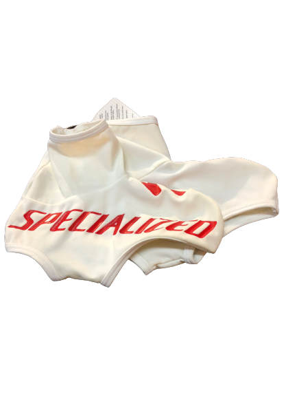 Capas Sapatos lycra branco M