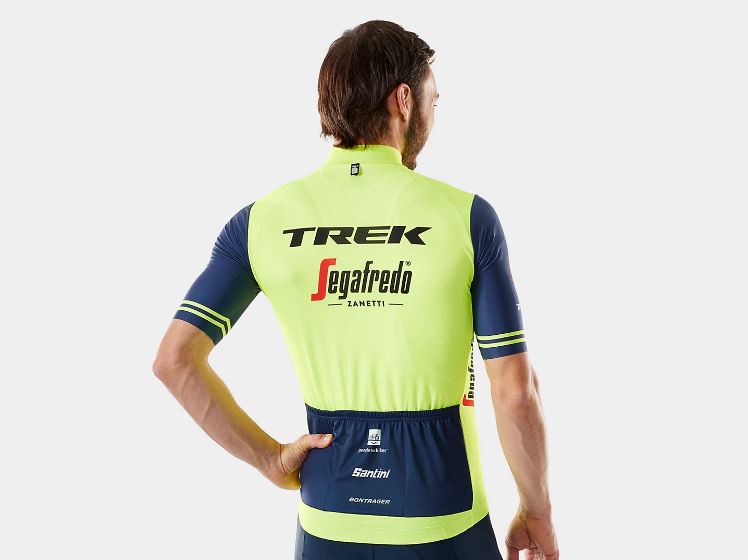 Réplica del maillot de entrenamiento del equipo Santini Trek-Segafredo para hombre